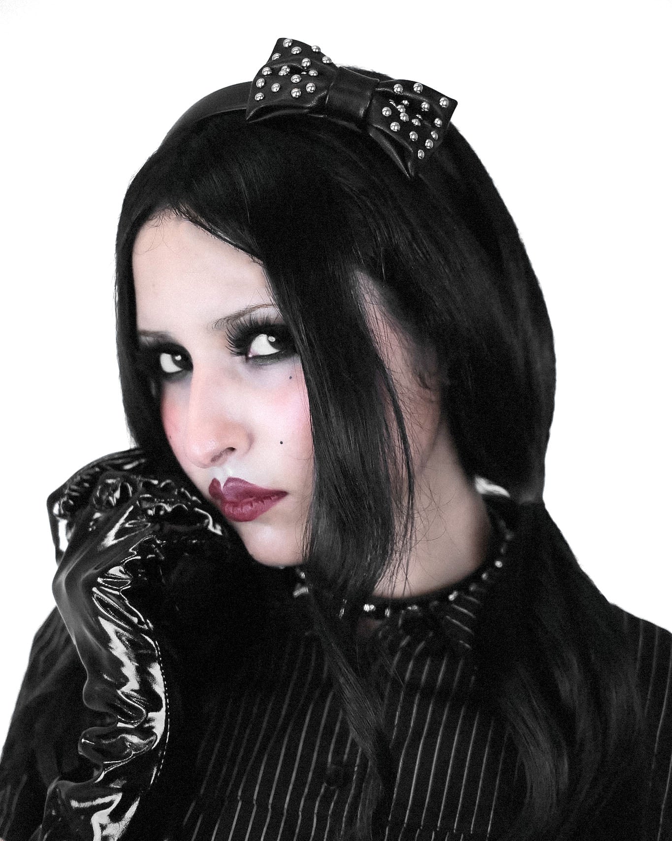 La Llorona Bow Headband - Studded