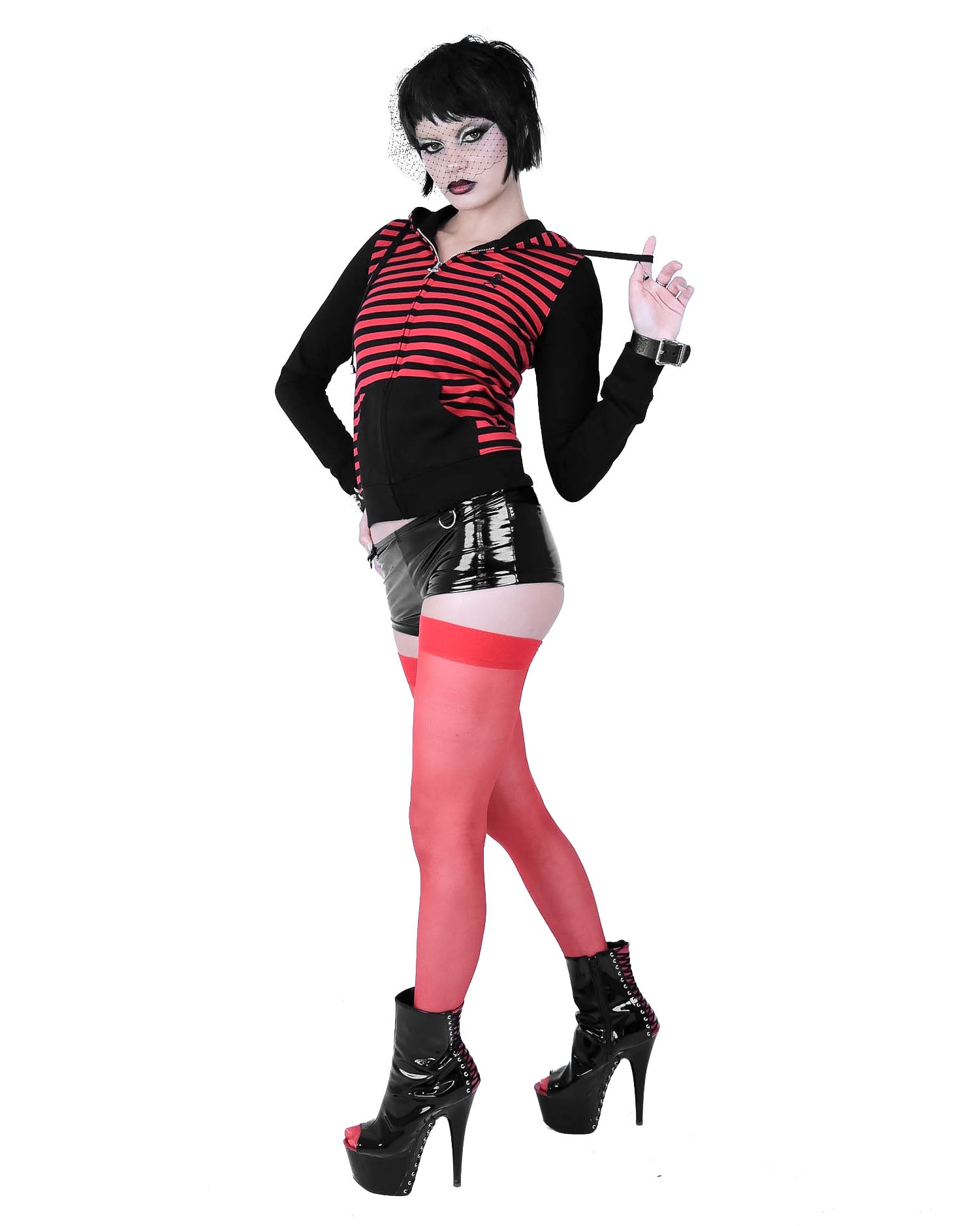 Melancolía Zip Up - Red